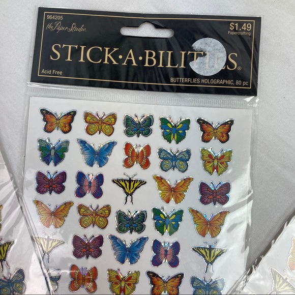 Butterfly Stickers | Scrapbook Stickers | Over 400 Stickers | Wedding Stickers - Picture 9 of 16